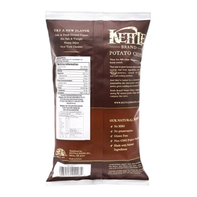 KETTLE CHIPS 美國天然手製薯片 海鹽配方