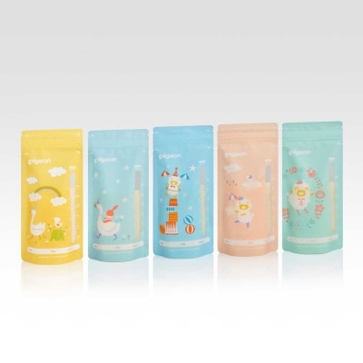 PIGEON Pigeon Breastmilk Storage Bags 180ml Animals 25's