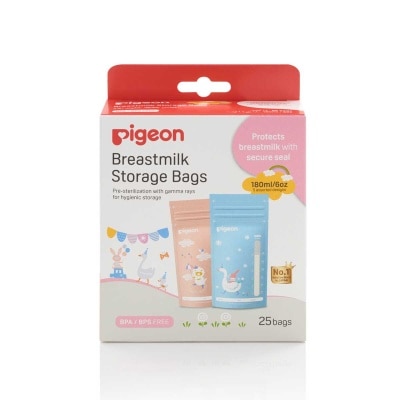 PIGEON Breastmilk Storage Bags Animals