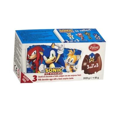 ZAINI - 音速小子三隻朱古力蛋