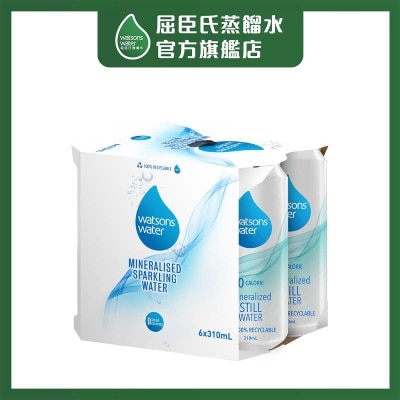 WATSONS - Mineralised Sparkling Water 6 Can