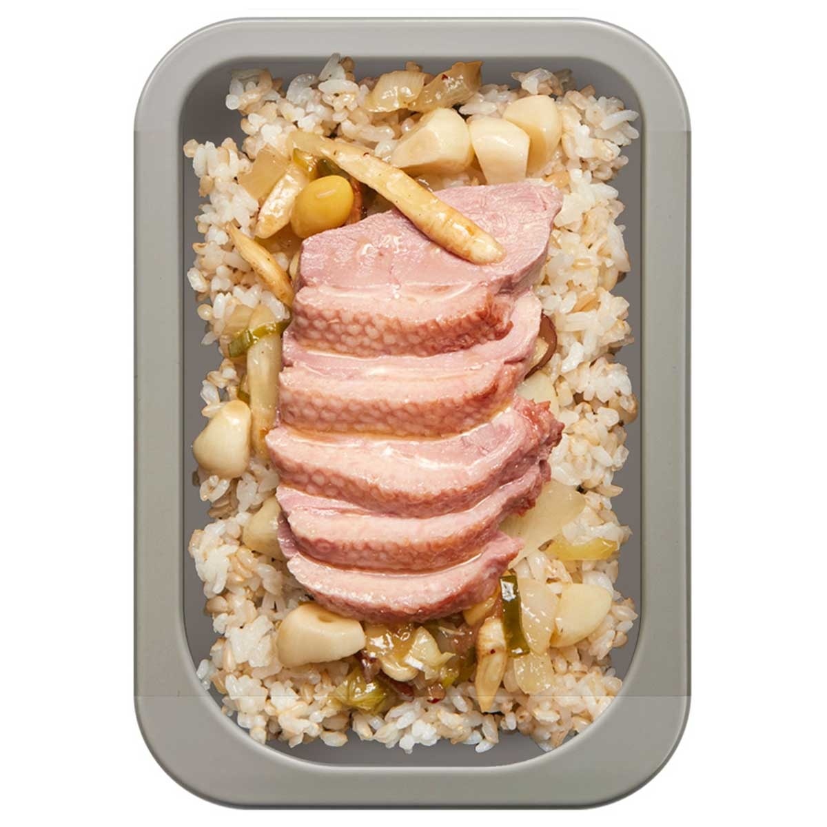 MEDI.SOLA 煙燻鴨胸水蔘糙米飯［韓國］（急凍－１８°ｃ ）