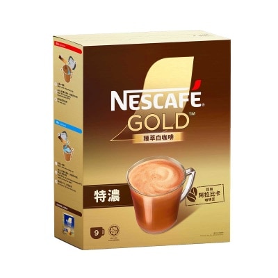 雀巢咖啡 - 雀巢咖啡金牌臻萃白咖啡特濃三合一即溶咖啡飲品