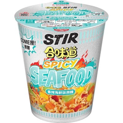 日清 合味道撈麵-香辣海鮮味 (新舊包裝隨機發貨)