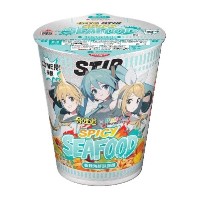 日清 合味道撈麵-香辣海鮮味 (新舊包裝隨機發貨)