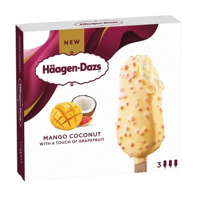 HAAGEN-DAZS Mango Coconut Grapefruit Ic Bar Mpk