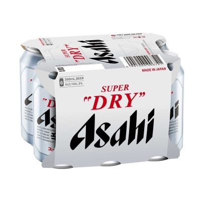 Asahi 朝日 日本版啤酒６罐裝 (隨機發貨) 