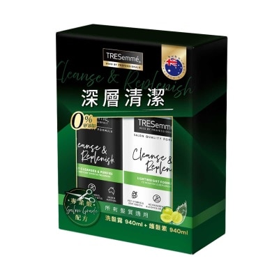 TRESEMME - Tresemme 洗護髮套裝(940+940)毫升 - 深層清潔