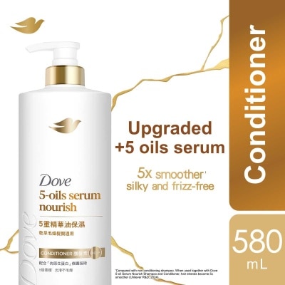 DOVE Dove 5-oil Serum Nourish Conditioner 580ml