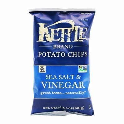 KETTLE CHIPS Potato Chips-sea Salt& Vinegar