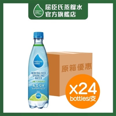 屈臣氏 - [原箱] 礦物質有氣水 (青檸味)