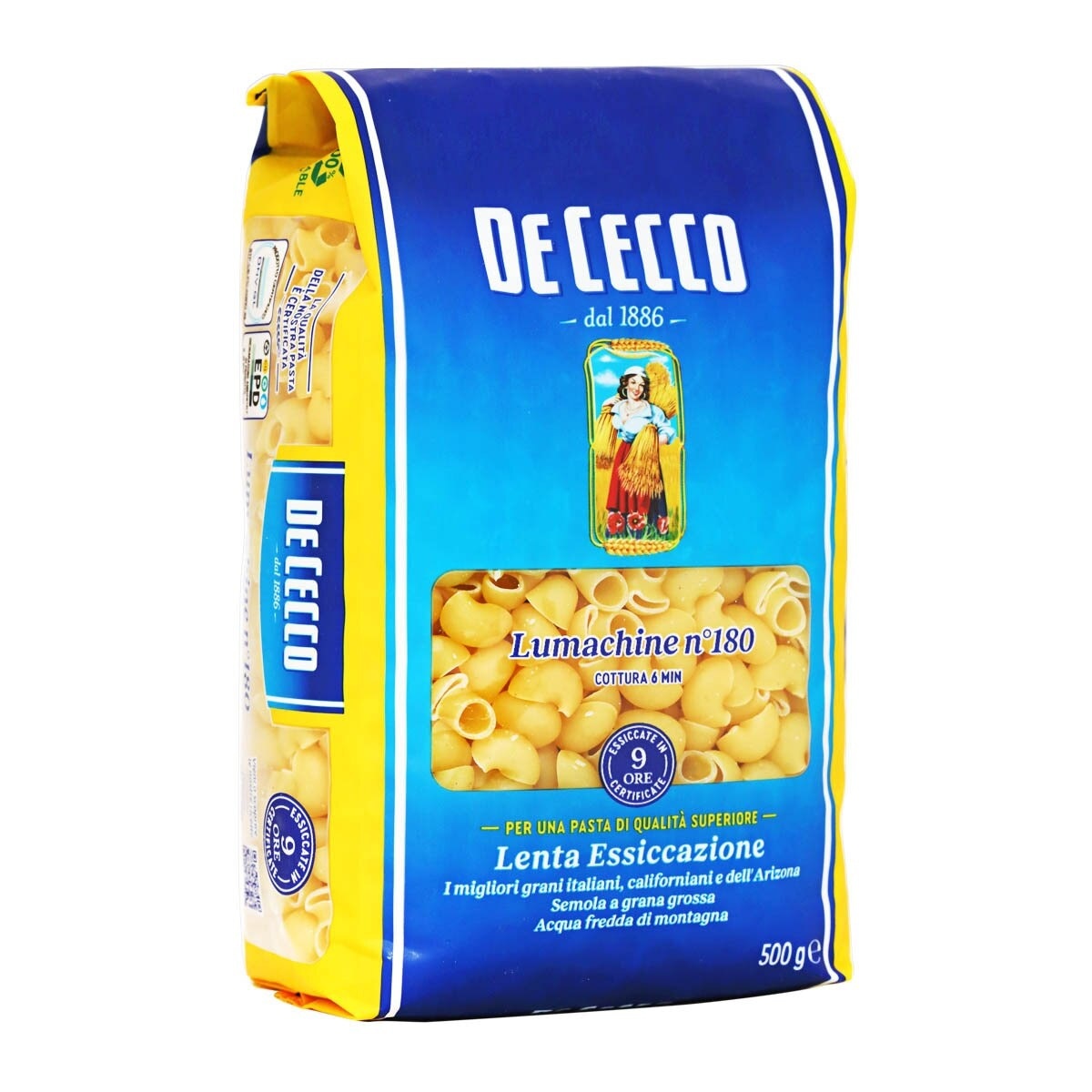 DE CECCO 蝸牛形狀意大利通粉