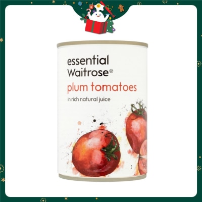 ESSENTIAL WAITROSE Plum Tomatoes In Natural Juice