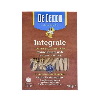 DE CECCO 全麥長通粉