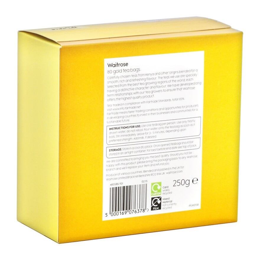 WAITROSE 金牌茶包
