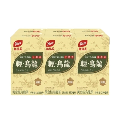 楊協成 楊協成輕烏龍茶250毫升6包裝