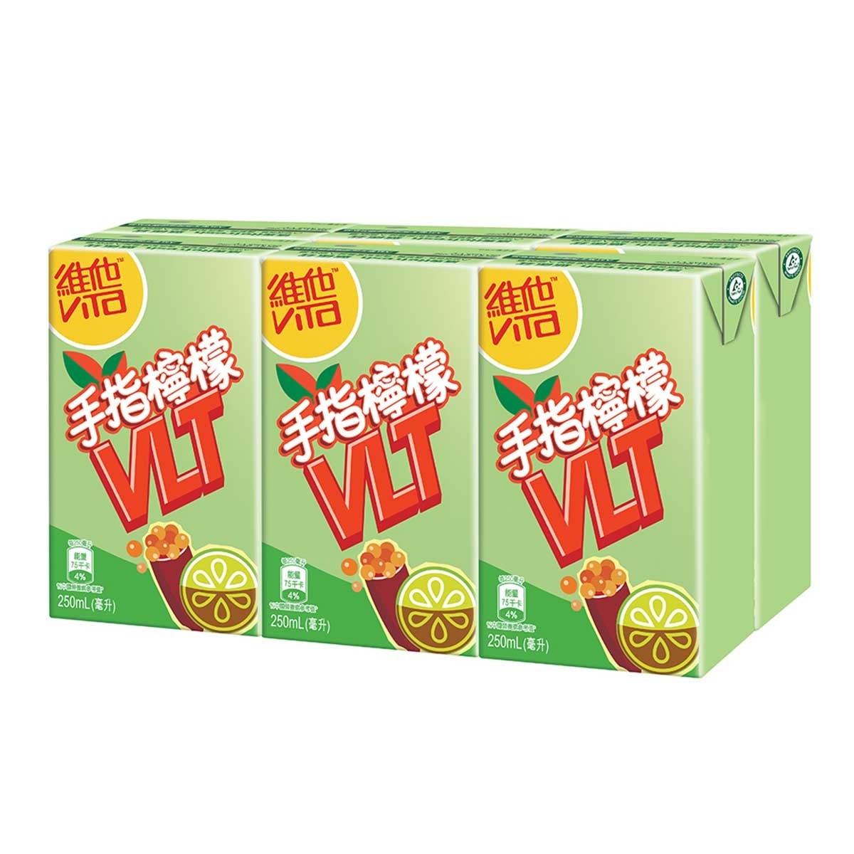 維他 大紅袍手指檸檬檸檬茶(4排) image