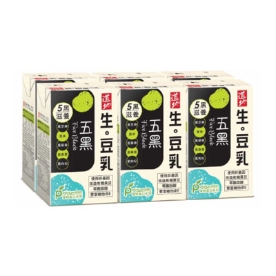 五黑生。豆乳