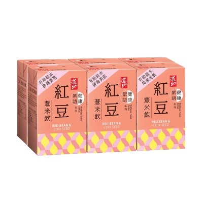 道地 - 道地紅豆薏米飲250mlx6包裝