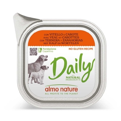 ALMO NATURE 成犬主食餐盒 牛仔肉＋紅蘿蔔 image