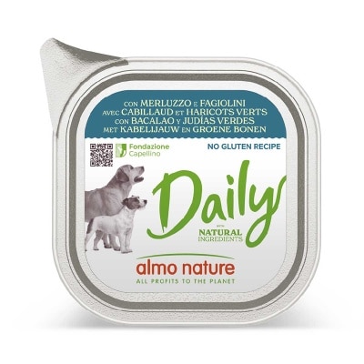 ALMO NATURE 成犬主食餐盒 鱈魚＋青豆 image