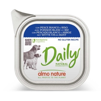 ALMO NATURE 成犬主食餐盒 白魚＋米 image