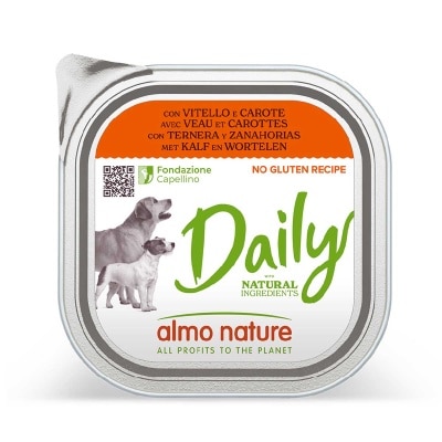 ALMO NATURE 成犬主食餐盒 牛仔肉＋紅蘿蔔 image