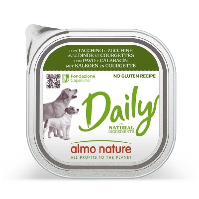 ALMO NATURE 成犬主食餐盒 火雞肉＋櫛瓜 image