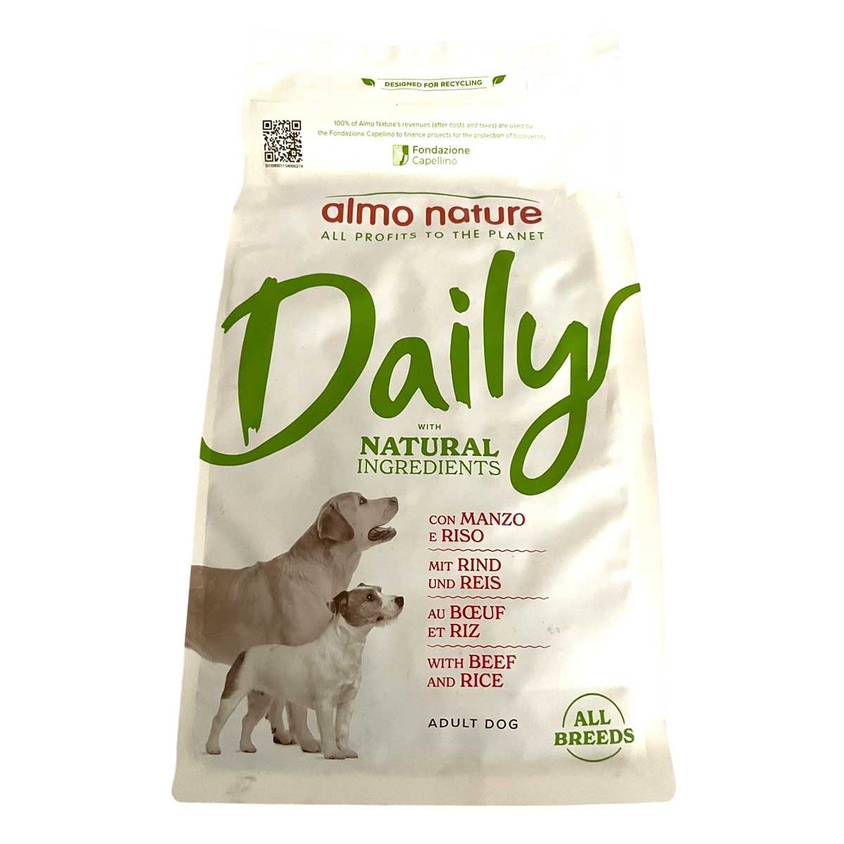 ALMO NATURE 成犬主食乾糧 牛肉+米 image