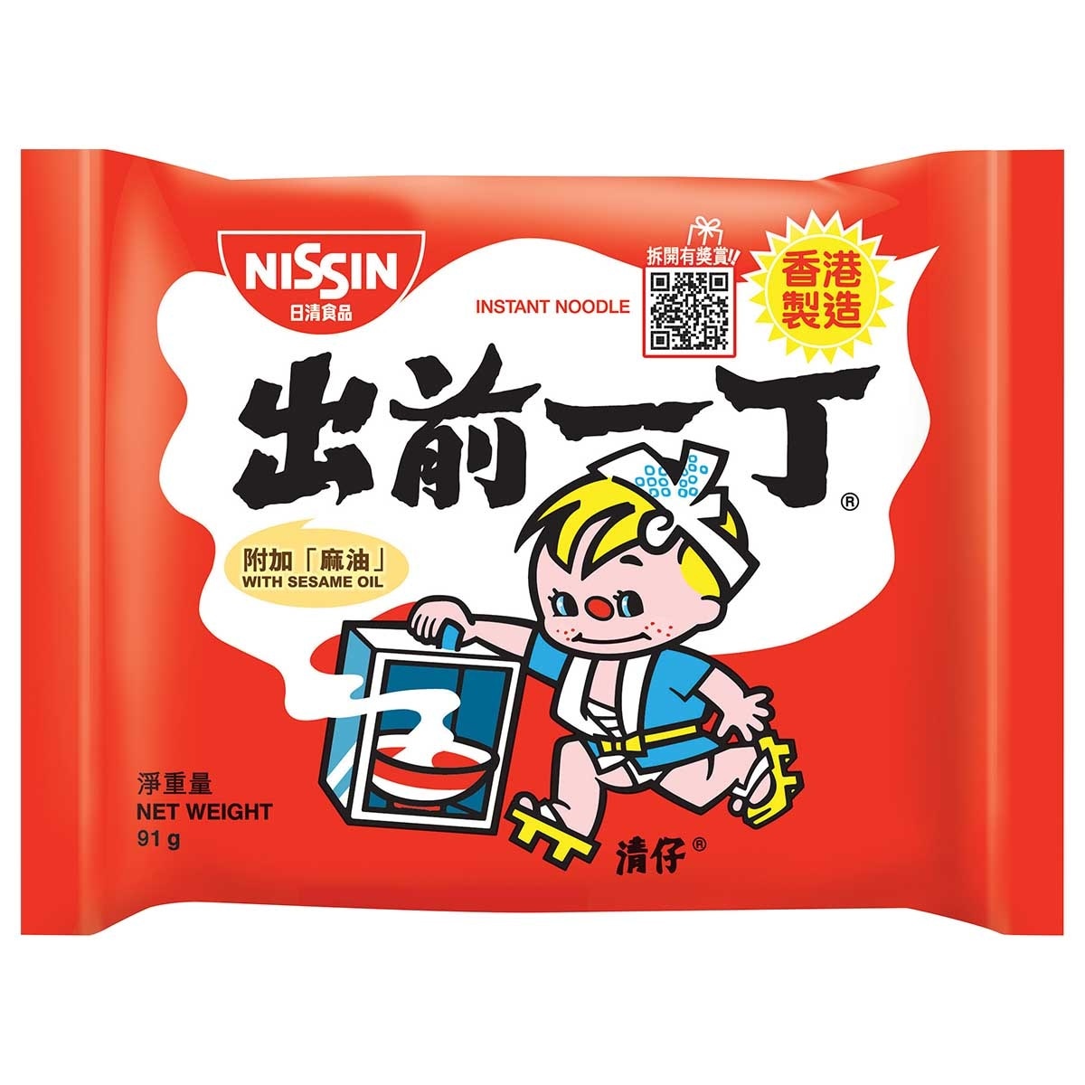 DE-MA-E Instant Noodle - Sesame Oil 30 X 91g (case)