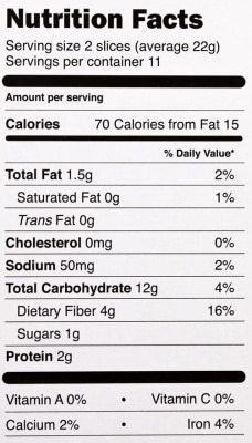 RYVITA Wholegrain Rye Crispbread