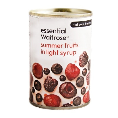 ESSENTIAL WAITROSE Summer Fruits In Syrup