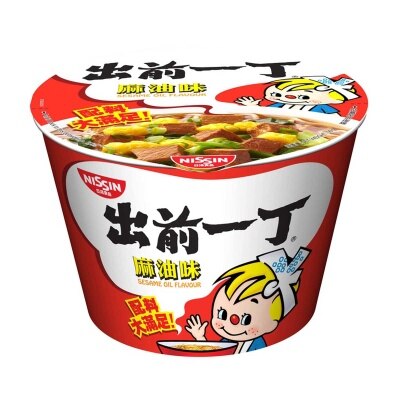 出前一丁 麻油碗麵 (包裝隨機)