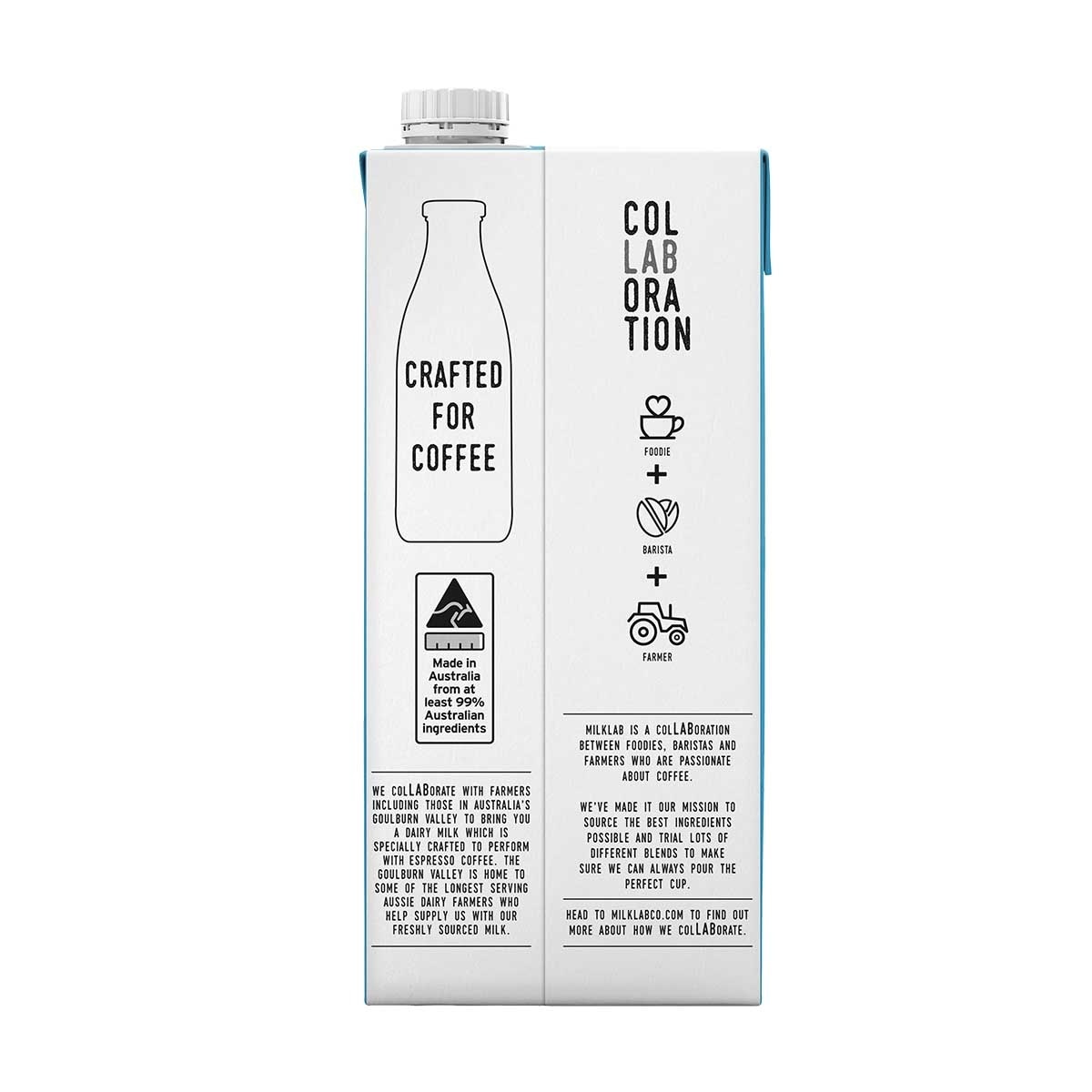 MILK LAB Milk Lab Lactose Free Dairy Milk 1l