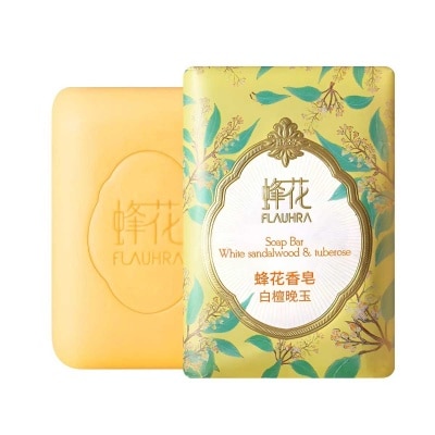 FLAUHRA White Sandalwood & Tuberose Soap
