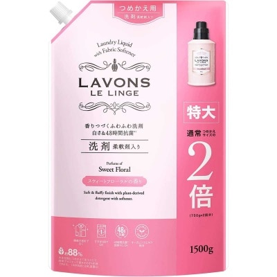 LAVONS Laundry Fabric Softener Refill-s.floral