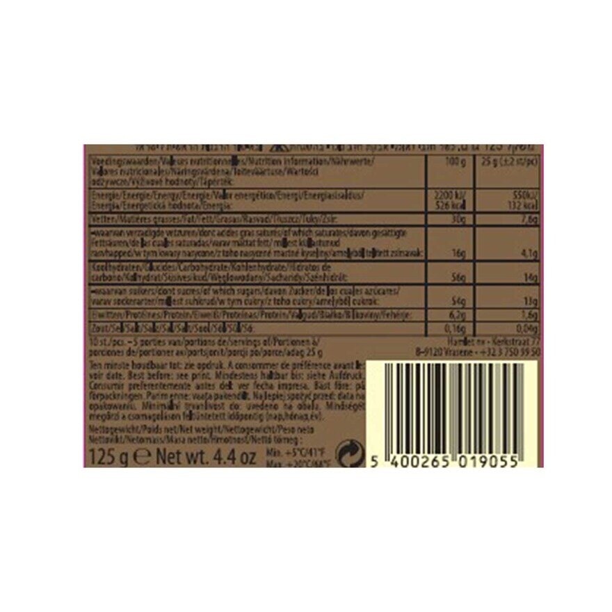 HAMLET Belgian Chocolates Gold Box