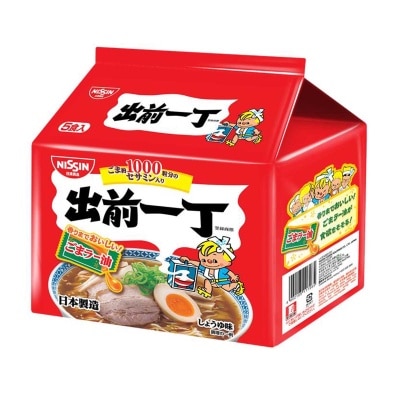 出前一丁 日本版即食麵-麻油味五包裝