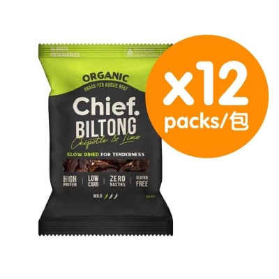 CHIEF. - Chipotle & Lime Biltong&nbsp;(12pcs)
