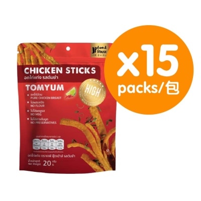 JACQUARD 0154 - 純雞胸脆條 冬蔭公味(15件裝)