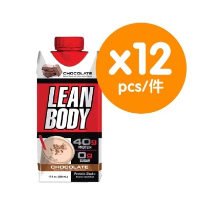 LABRADA - LEAN BODY 朱古力味即飲蛋白質飲品 (12包)