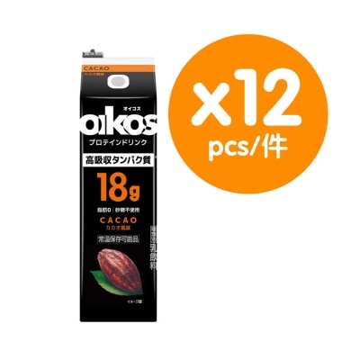 OIKOS 牛奶蛋白飲料可可口味12件裝