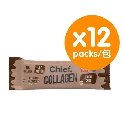 CHIEF. - Collagen Bar - Double Chocolate (12 Packs)