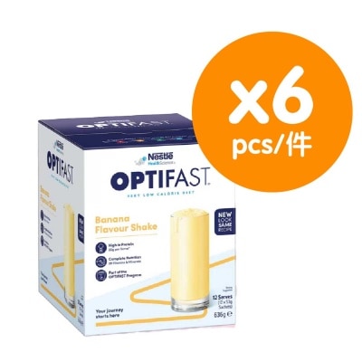 NESTLE - Optifast Shake Banana 12s (6 Pcs)