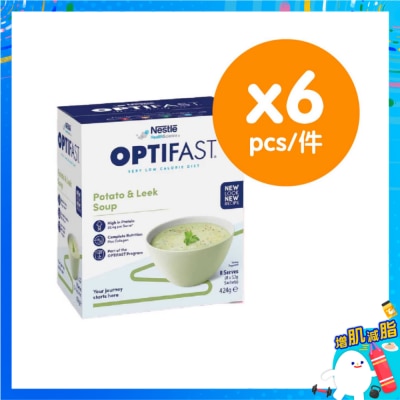 NESTLE Optifast Vlcd Soup Potato Leek 8s (6 Pcs)(protein Shake) image