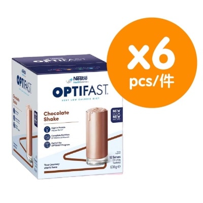 NESTLE - Optifast Shake Chocolate 12s (6 Pcs)