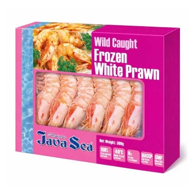 JAVA SEA Frozen Wild Caught White Prawn 6pcs