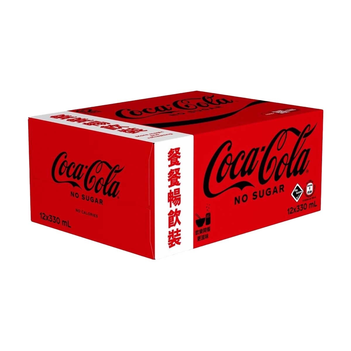 COCA-COLA Coca-cola No Sugar 12p