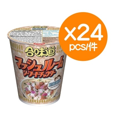 日清 合味道周打蘑菇海鮮湯味即食麵(24個)