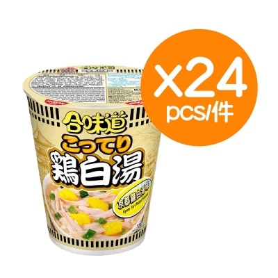 日清 合味道杯麵 京都雞白湯味(24個) image